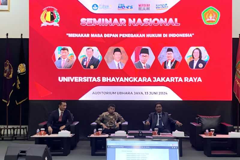 Hakim MK, Hakim Agung, dan Ketua KPK Bahas Masa Depan Penegakan Hukum di Indonesia