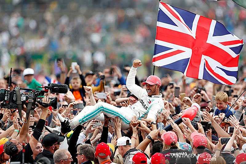 Hamilton Sebut Keputusan Izinkan Penonton di GP Inggris Masih Prematur