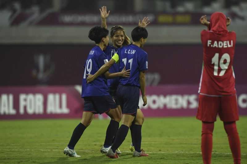 Hancurkan Iran 5-0, Taiwan ke Perempat Final Piala Asia Putri