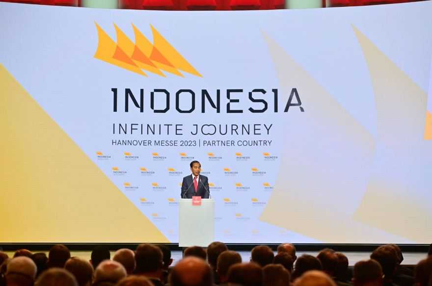 Hannover Messe 2023, Jokowi Tegaskan Indonesia Terbuka untuk Investasi dan Kolaborasi