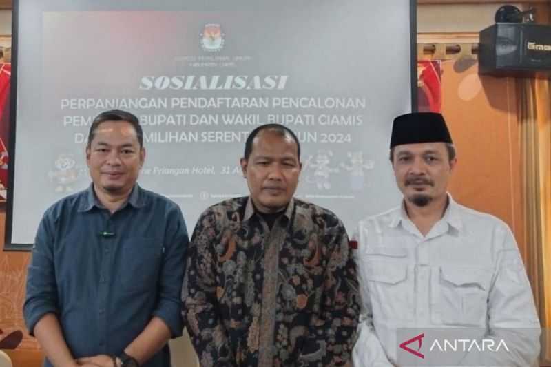 Hanya Ada Calon Tunggal, KPU Ciamis Perpanjang Pendaftaran Pilkada