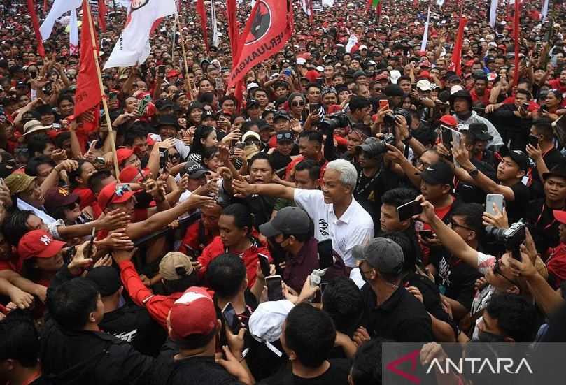 Hari Ini, Ganjar Kampanye di Palembang dan Tuban, Mahfud ke Karimun Kepri