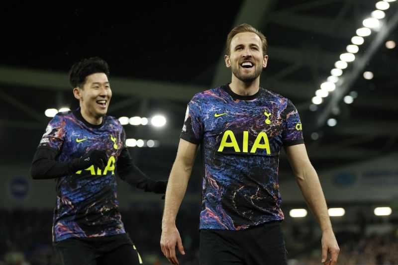 Harry Kane dan Cristian Romero Bawa Tottenham Tundukkan Brighton