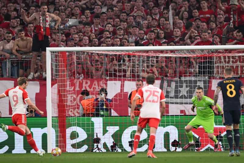 Harry Kane Kecewa Bayern Muenchen Gagal Menangi Leg Pertama Semifinal Liga Champions