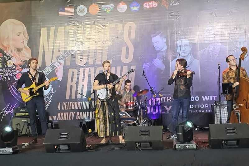 Harus Bisa Diwujudkan, Konser Musik Ashley Campbell Wujudkan Perdamaian Dunia dari Ambon