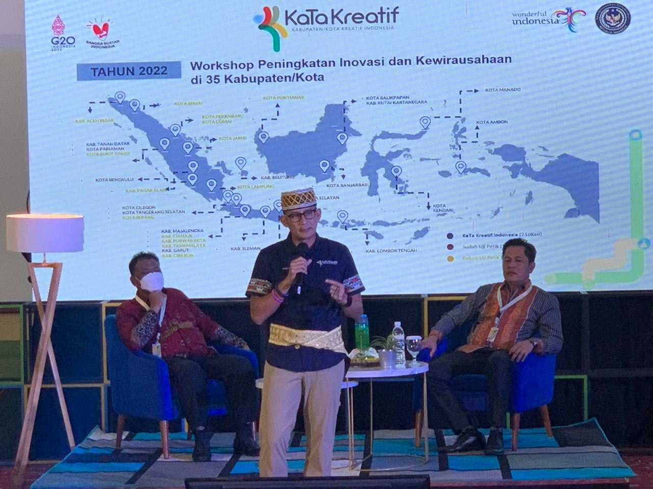 Hasil Kerja 4S Menparekraf Sandiaga Uno Bawa Ekonomi Kreatif Indonesia Melesat ke Posisi 3 Terbesar Dunia