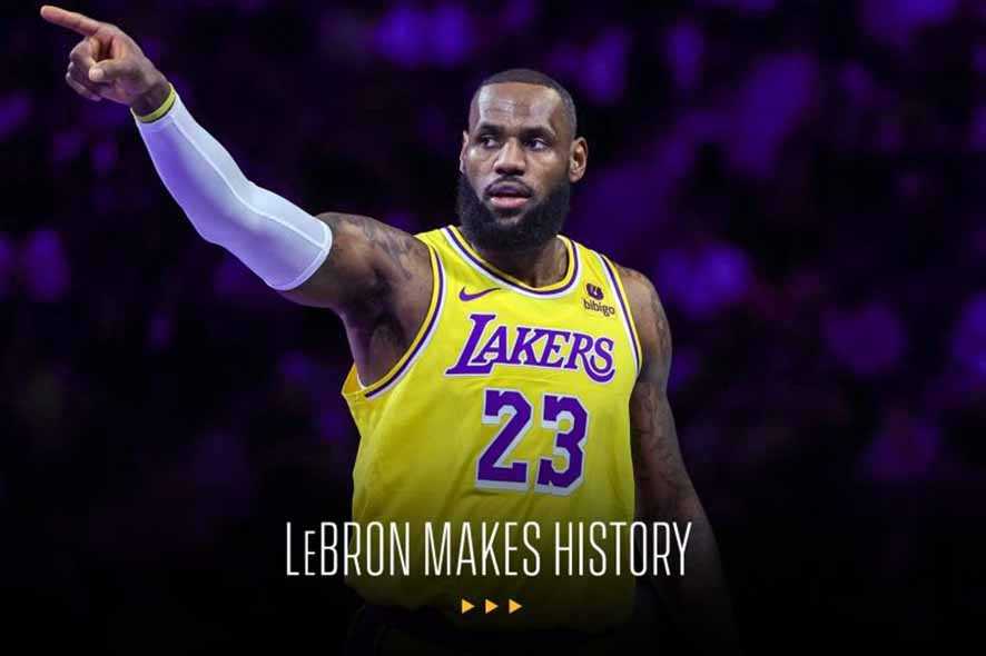 Hasil NBA: LeBron Selangkah Lagi Cetak Rekor 40 Ribu Poin