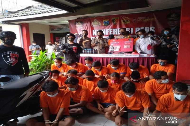 Hasil Operasi Pekat, Polisi Tangkap 288 Pelaku Kriminal di Madura