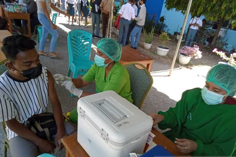 Hebat, Capaian Vaksinasi Covid-19 di Kota Kupang Melebihi Target