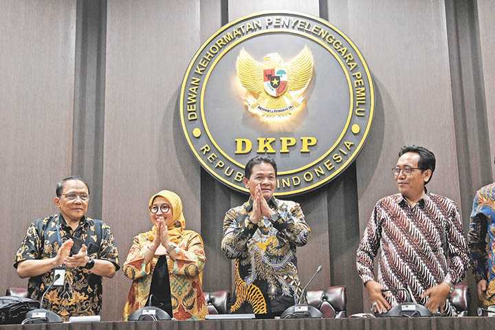 Heddy Lugito Terpilih Jadi Ketua DKPP 2022-2027