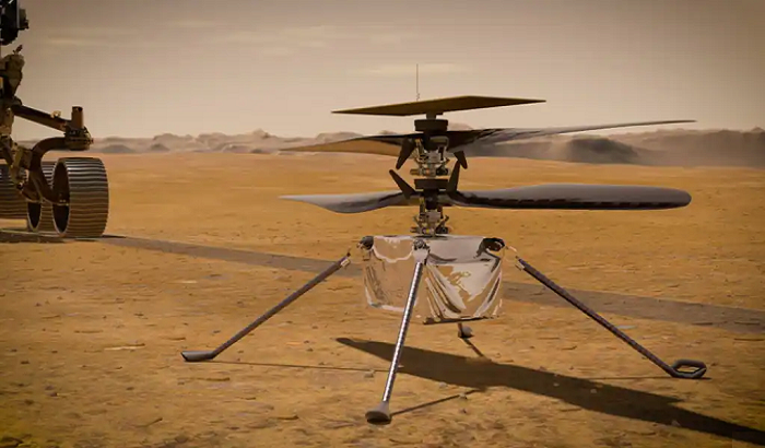 Helikopter Mars Siap Uji Terbang Bersejarah Awal April