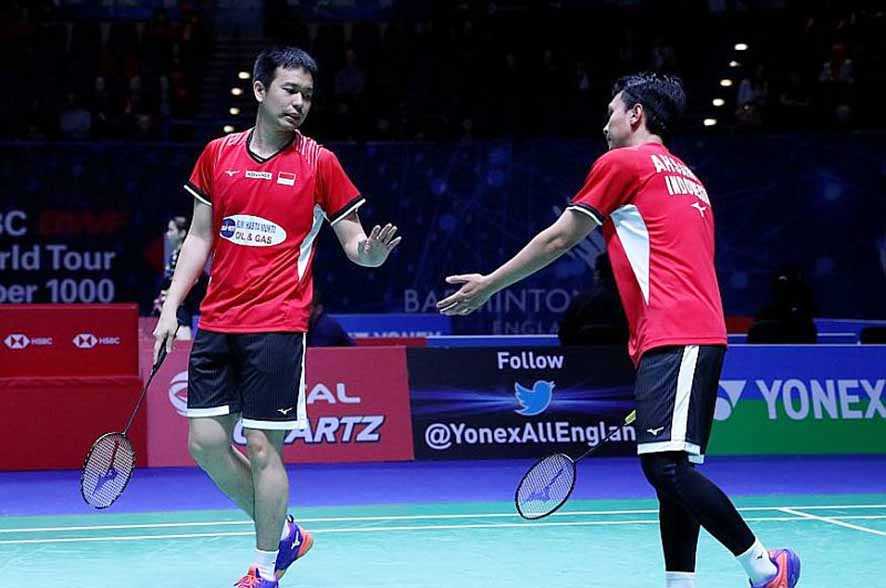 Hendra/Ahsan ke Babak Kedua