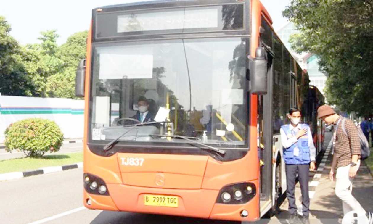 Heru: Tarif bus TransJakarta ke Bandara Soetta Kemungkinan di Atas Rp3.500