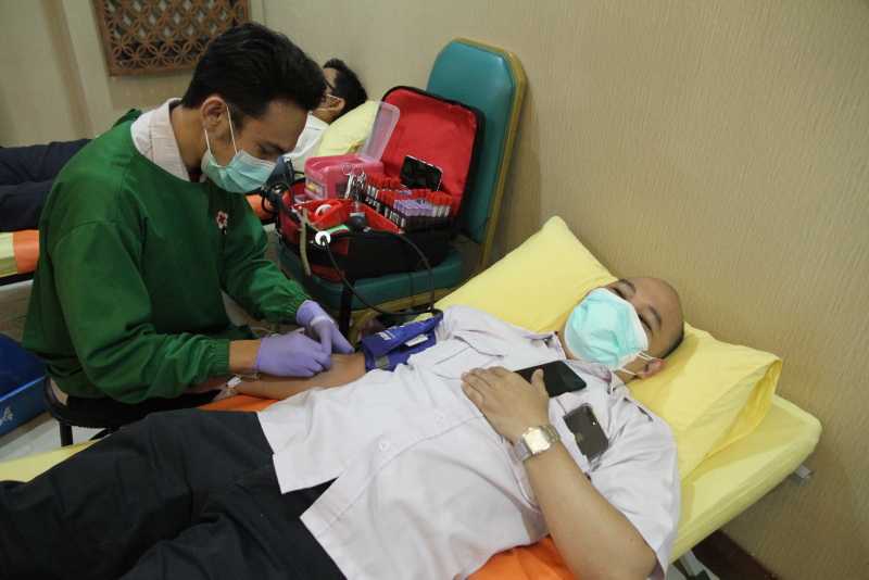 HUT 17 Tahun, DPD Gelar Donor Darah Di Tengah Pandemi 1