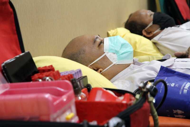 HUT 17 Tahun, DPD Gelar Donor Darah Di Tengah Pandemi 2