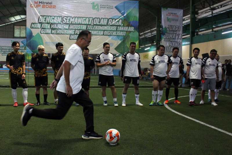 HUT ke-14, Mitratel Gelar Turnamen Futsal Mitratel Cup 2022