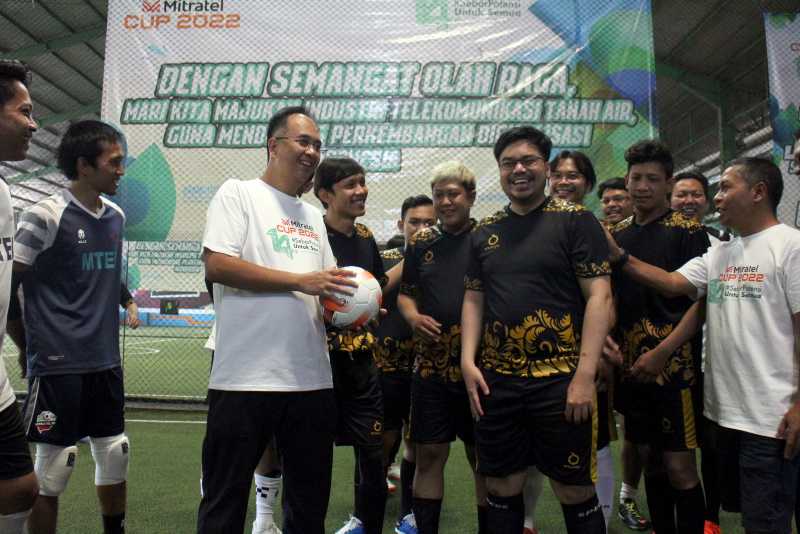 HUT ke-14, Mitratel Gelar Turnamen Futsal Mitratel Cup 2022 3