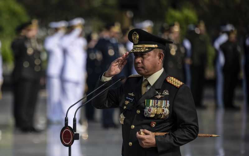 HUT Ke-79 TNI, Panglima Kembali Tekankan Visinya untuk Wujudkan TNI PRIMA