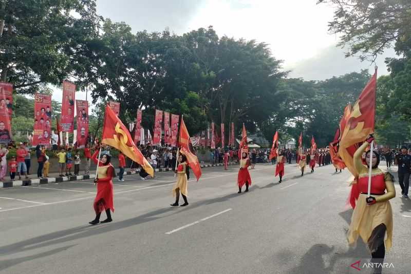 HUT PDIP di Lebak Disemarakkan Bersih Lingkungan dan Karnaval Budaya