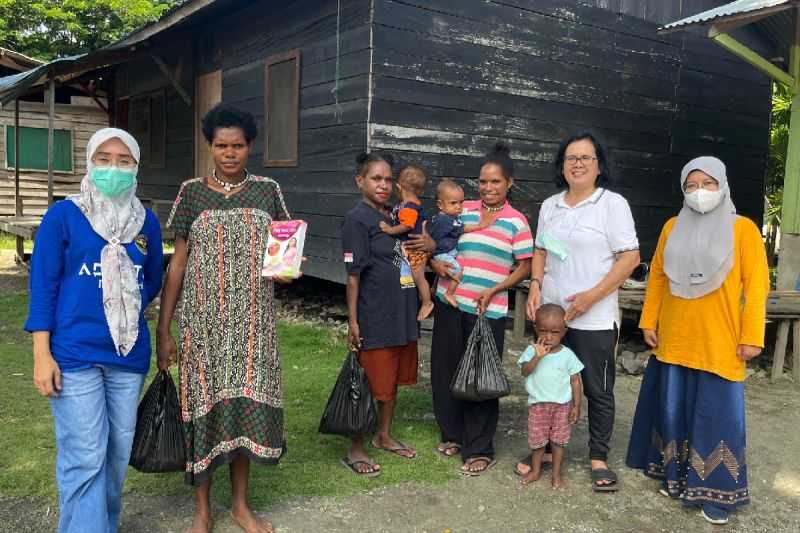 Ibu Hamil dan Balita di Sentani Dapat Makanan Tambahan