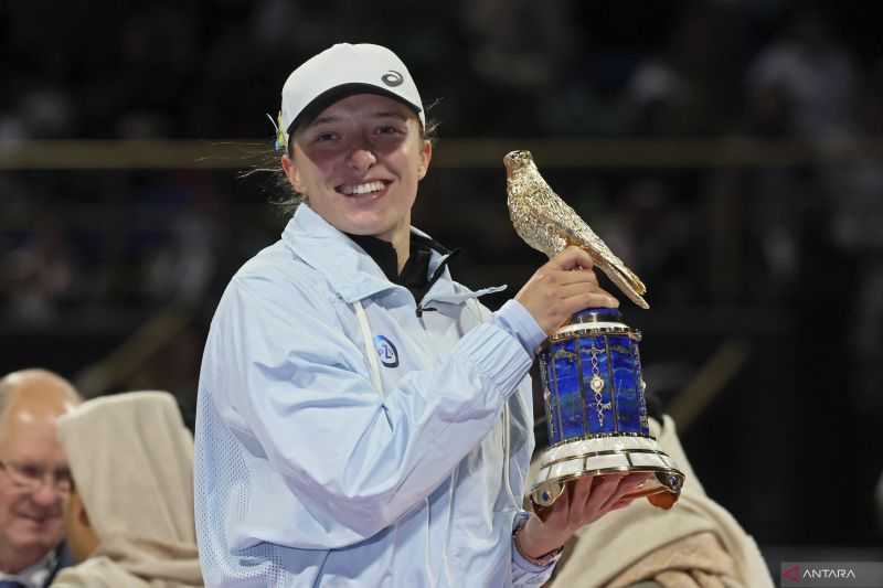 Iga Swiatek Juara Qatar Open Usai Kalahkan Elena Rybakina