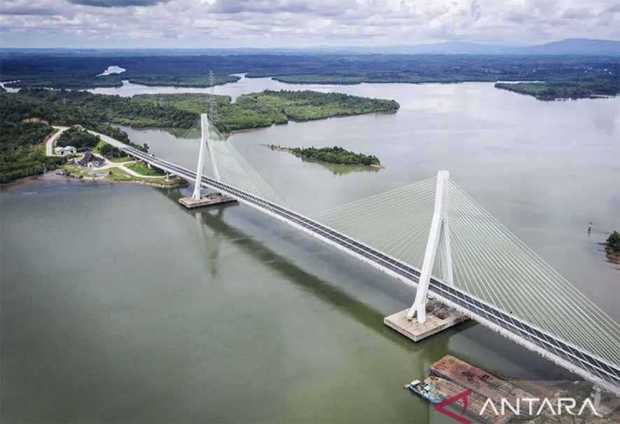 IKN Nusantara Kembaran Jembatan Pulau Balang Dibangun