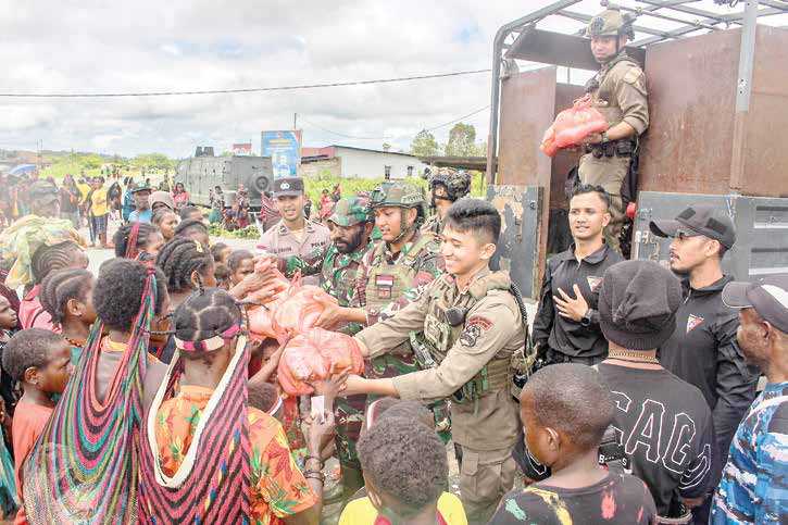 Ikrar cinta NKRI masyarakat Nduga