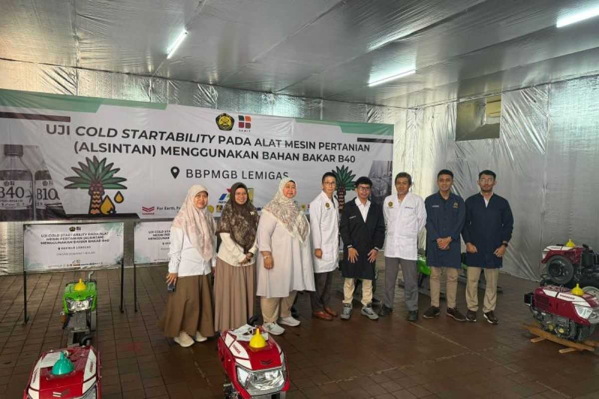 Implementasi B40 untuk Alsintan Dipacu