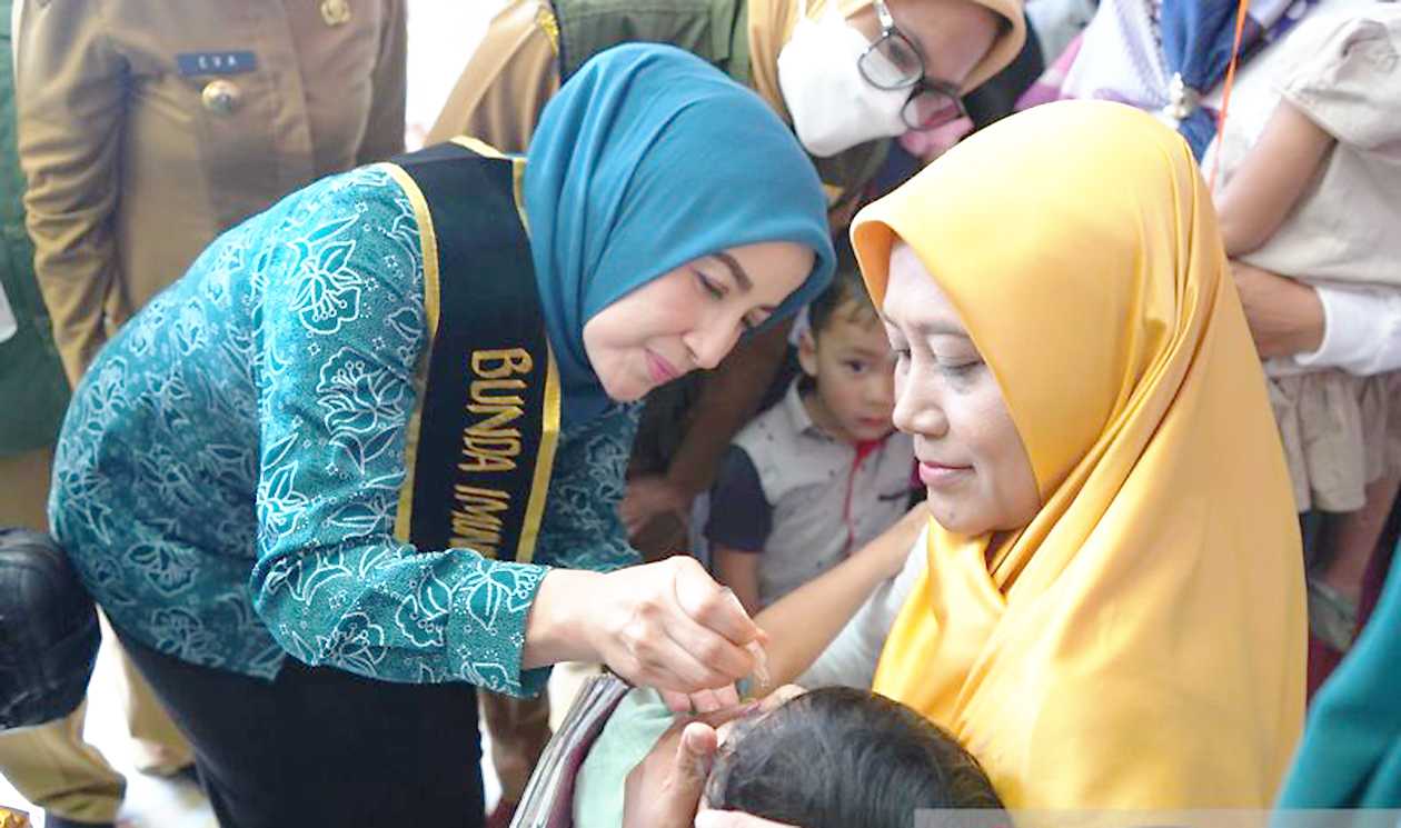 Imunisasi Polio Targetkan 542.000 Anak