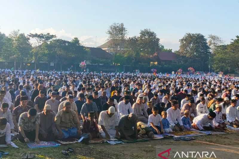 Indahnya Wujudkan Toleransi, Pecalang Jaga Shalat Idul Adha di Denpasar Junjung Persaudaraan