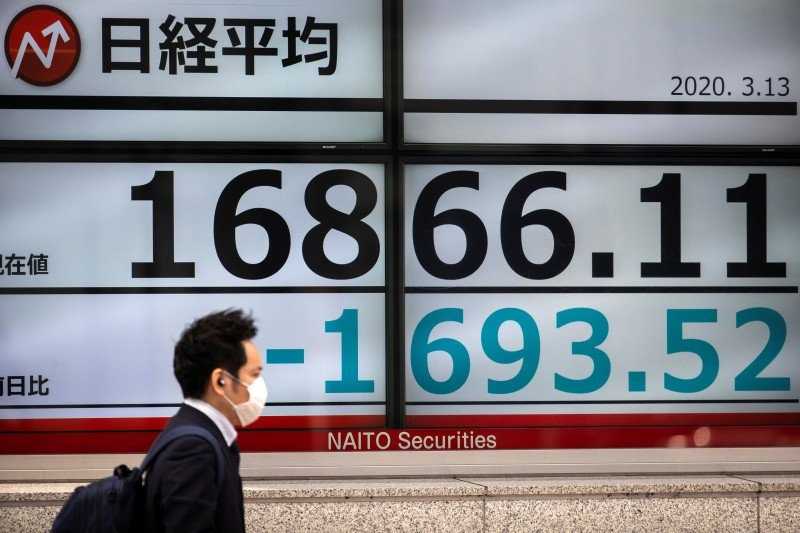 Indeks Nikkei Merosot Tajam ke Level Terendah Dalam Sebulan