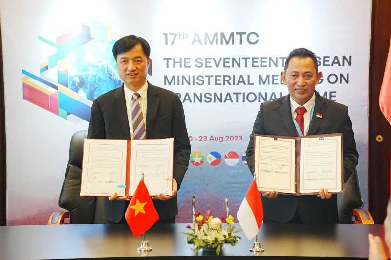 Indonesia dan 6 Anggota ASEAN Tandatangani MoU di AMMTC Labuan Bajo