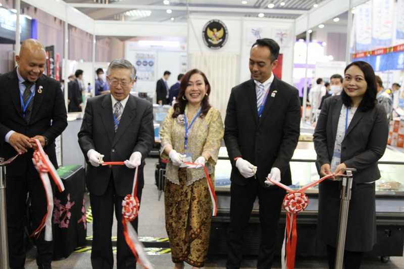 Indonesia HadirkanProduk Perikanan Unggulan pada Seafood Show Osaka 2022