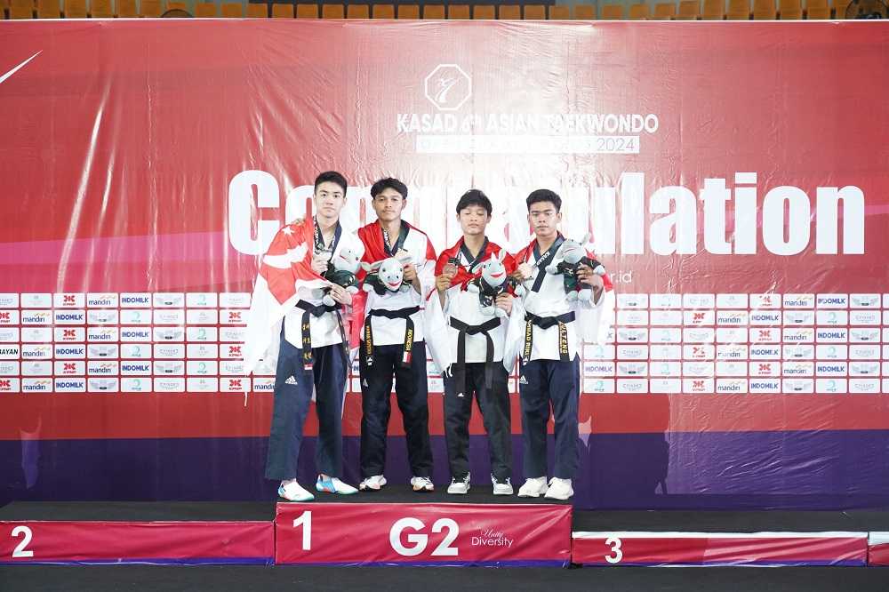 Indonesia Juara Umum Kejuaraan Taekwondo Piala Kasad 2024