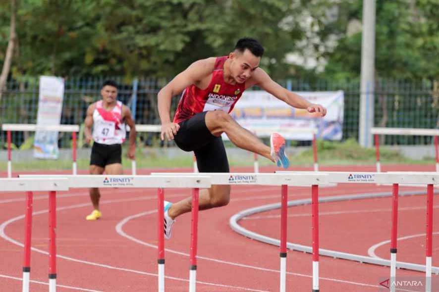 Indonesia Kawinkan Emas Lari Gawang 400 m di AUG 2024