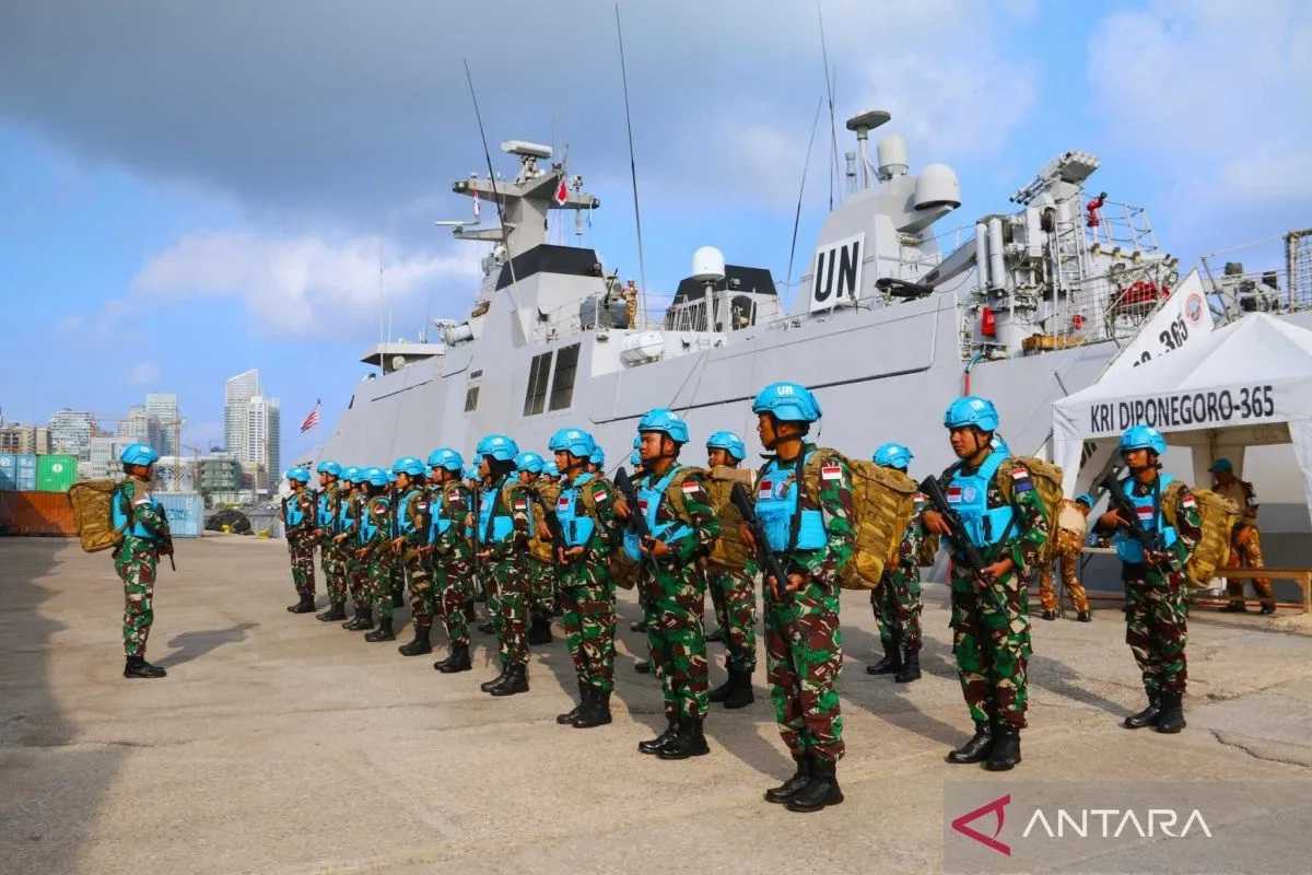 Indonesia Kutuk Serangan ke UNIFIL di Lebanon, 2 Anggota TNI Terluka