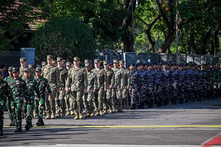 Indonesia Menjadi Tuan Rumah Latgab Militer Multinasional