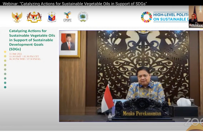 Indonesia Perjuangkan Kerja Sama Multistakeholders untuk Dukung Minyak Nabati Berkelanjutan bagi Mewujudkan SDGs