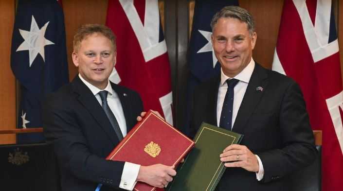 Inggris-Australia Tandatangani Perjanjian Pertahanan Baru