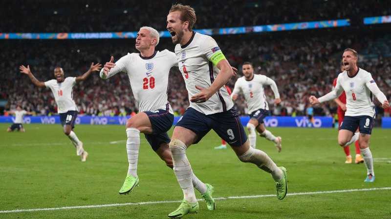 Inggris ke Final Piala Eropa Usai Singkirkan Denmark