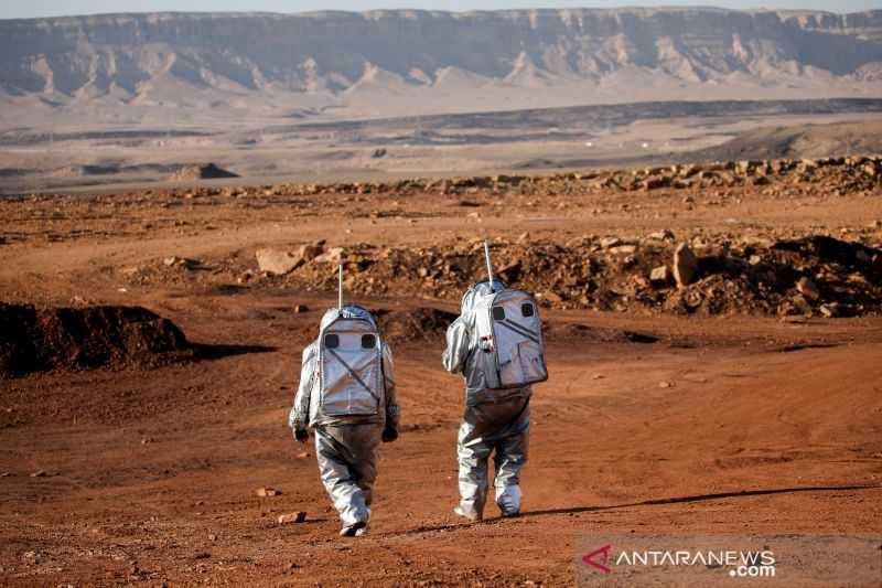 Ingin Tahu Kehidupan di Planet Mars, Sejumlah Ilmuwan Melakukan Simulasi di Kawah