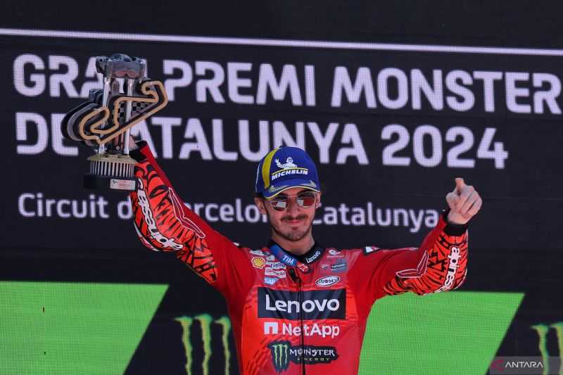 Ini Klasemen MotoGP: Bagnaia Geser Marc Marquez untuk Posisi Kedua