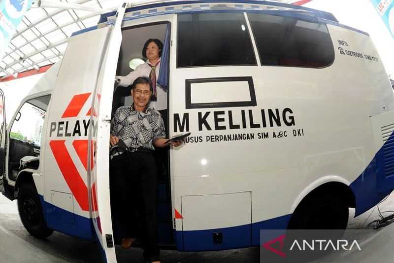 Ini Layanan SIM Keliling Ditlantas Polda Metro di Lima Wilayah Jakarta pada Kamis