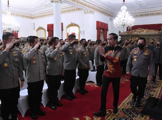 Ini Lima Arahan Presiden Jokowi kepada Jajaran Polri