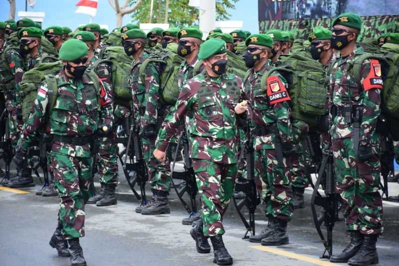 Ini Perintah Keras Jenderal Bintang Dua saat Melepas Batalyon Raksatama untuk Bertugas di Sarang KKB