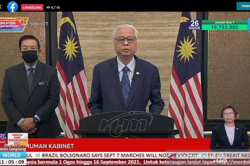 Ini Susunan Kabinet Malaysia yang Diumumkan PM Ismail Sabri