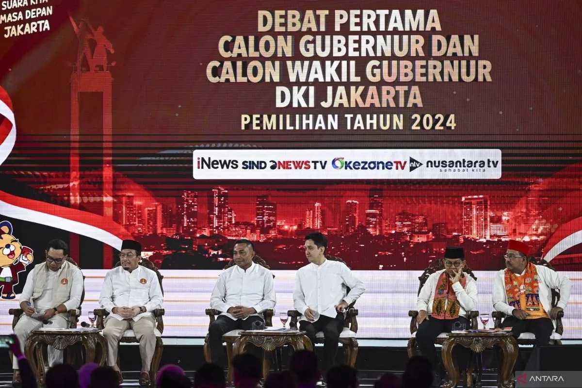 Ini Visi-misi Cagub-Cawagub DKI yang Dipaparkan dalam Debat Pilkada 2024