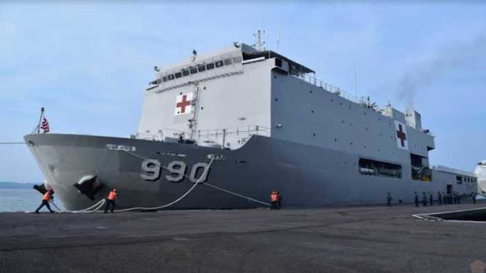 Inilah Kapal Perang TNI AL yang Sangat Berjasa Menyelamatkan Nyawa Pasien Covid-19