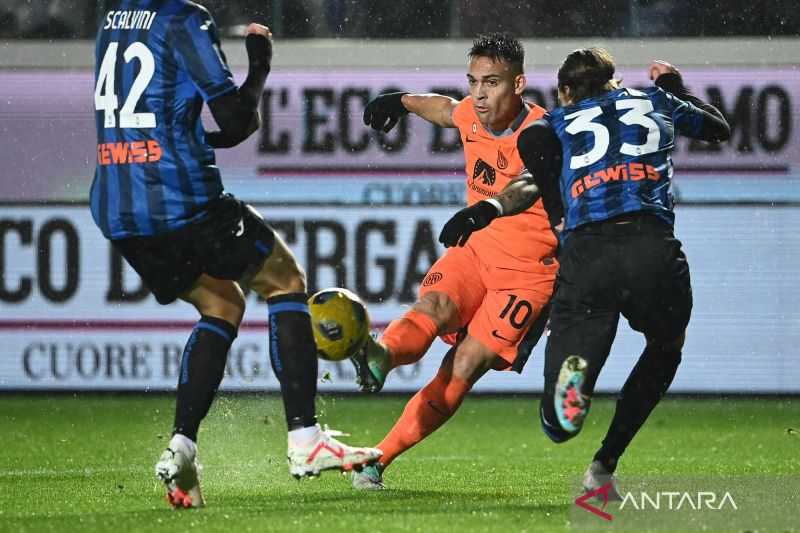 Inter Menang 2-1 Curi Tiga poin dari Atalanta