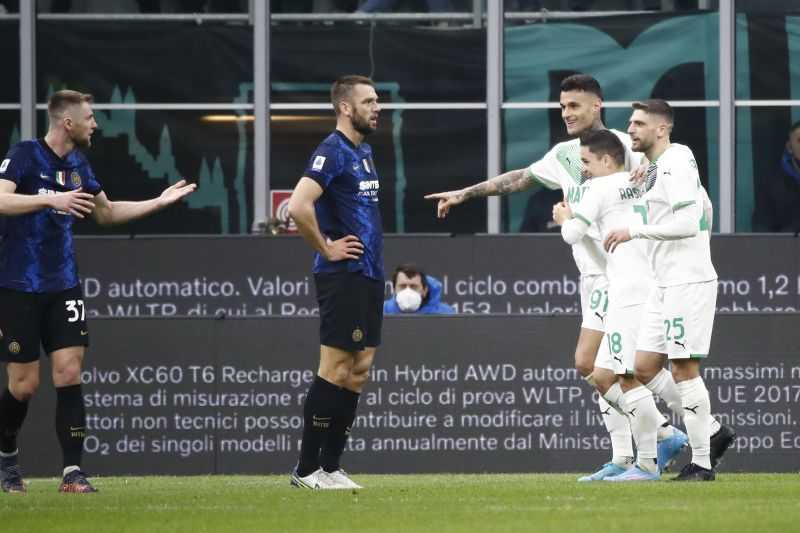 Inter Milan Gagal ke Puncak Usai Ditundukkan Sassuolo